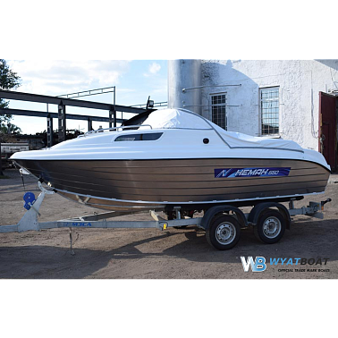 Комбинированный катер с каютой WYATBOAT Neman-550