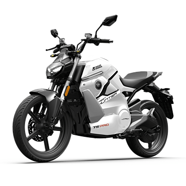 Электромотоцикл WHITE SIBERIA SUPER SOCO TS STREET HUNTER PRO (Белый)
