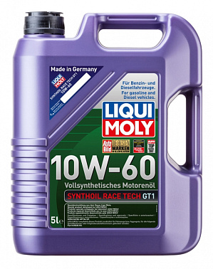 Масло Liqui Moly Synthoil Race Tech GT1 10W-60 4л