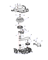 Двигатель (часть 3) 4-Х ТАКТНОГО ПЛМ HIDEA F30FEL