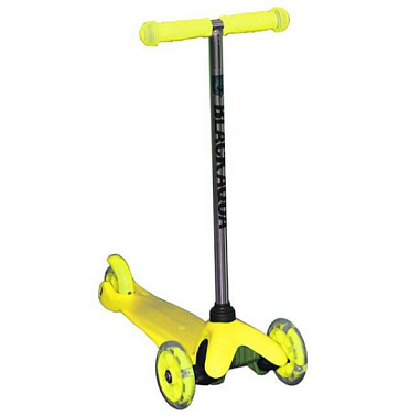 Самокат 3-х кол. свет. колеса до 25 кг MG001