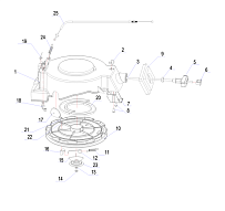Стартер 4-Х ТАКТНОГО ПЛМ HIDEA F30FHS