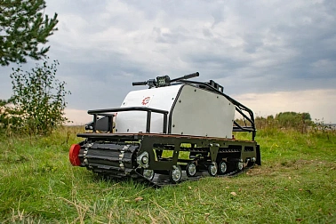 Мотобуксировщик БТС «LONG» 500/15  БЕЗ Э/ЗАП. Loncin (60 Ватт)