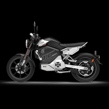 Электромотоцикл WHITE SIBERIA SUPER SOCO TC MAX 2024 (Белый)