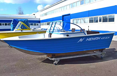 Алюминиевый катер WYATBOAT Неман-400 DCM