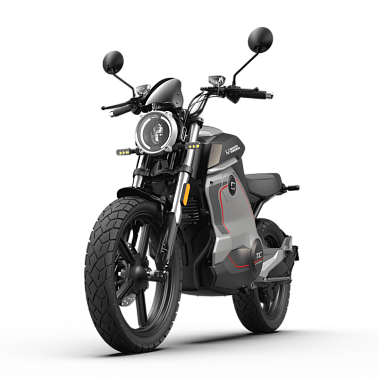 Электромотоцикл WHITE SIBERIA SUPER SOCO TC WANDERER (Серый)