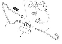 Топливные линии 4-Х ТАКТНОГО ПЛМ MERCURY 30 Серийный номер от 1C109093 и выше