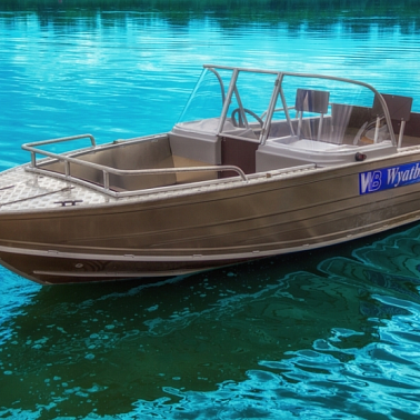 Алюминиевый катер WYATBOAT-460DCM
