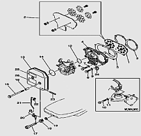 Клапана 2-Х ТАКТНОГО ПЛМ YAMABISI T30BMS