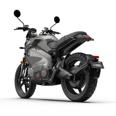 Электромотоцикл WHITE SIBERIA SUPER SOCO TC WANDERER (Серый)