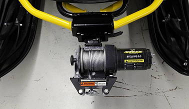 Кронштейн для крепления лебедки под квадрат (черный) S800 5900300