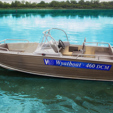 Алюминиевый катер WYATBOAT-460DCM