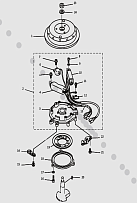 Генератор 2-Х ТАКТНОГО ПЛМ YAMABISI T9.8BMS