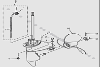Корпус редуктора 2-Х ТАКТНОГО ПЛМ YAMABISI T9.8BMS