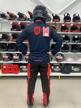 Джерси мотокросс HETOSHI DEMURE TYPE-3 цв, Красно-черный р.L