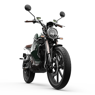 Электромотоцикл WHITE SIBERIA SUPER SOCO TC (Зеленый)