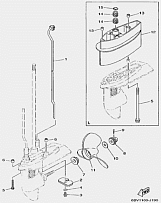 Редуктор (часть 2) 4-Х ТАКТНОГО ПЛМ YAMABISI F5BMS